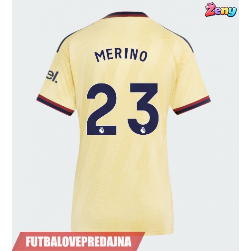 Lacne Ženy Futbalové dres Arsenal Mikel Merino #23 2026-27 Krátky Rukáv - Tretina
